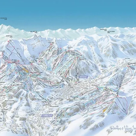 Ferienwohnung Coeur Des Alpes Combloux Exterior foto